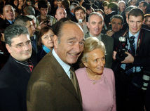 Francúzsko Chiracová úmrtie