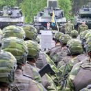 Predsunuté pozemné sily NATO vo Fínsku