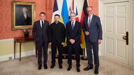 Emmanuel Macron, Volodymyr Zelenskyj, Keir...