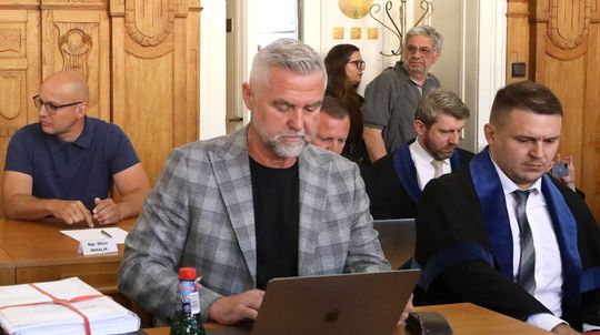 Tibor Gašpar at the workplace of the Specialized...