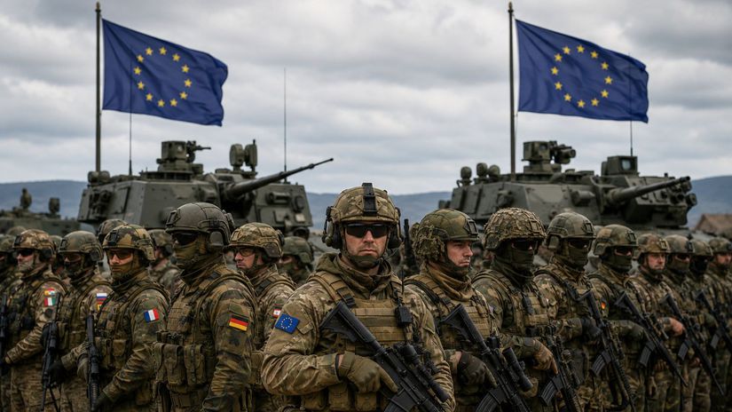 Európska armáda - obrázok vytvorený AI