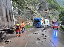 nehoda, Strečno, polícia