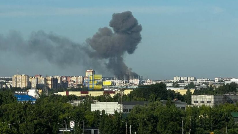 Čeboksary po ukrajinskom útoku 10. júna 2026