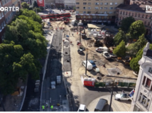 dron, mReportér, Námestie SNP, Bratislava