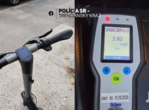 policia kolobezka alkohol promile dreger