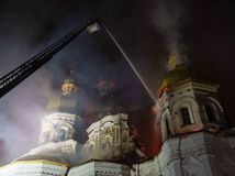 kláštor, Kyjevsko-pečerská lavra, Kyjev, vojna Ukrajina, ruský útok