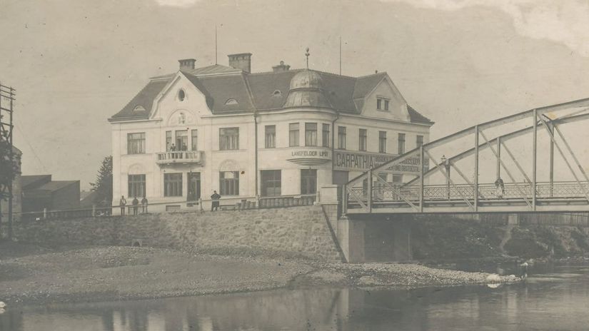 Dobová fotografia z čias, keď tam žila a...