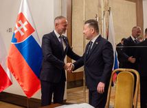 ČR SR Praha Raši návšteva Okamura NRSR