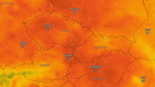 Slovensko zasiahnu horúčavy, SHMÚ zvyšuje stupeň výstrahy: V týchto okresoch sa teploty vyšplhajú neuveriteľne vysoko