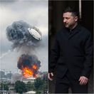 Zelenskyj, odpálený dekel