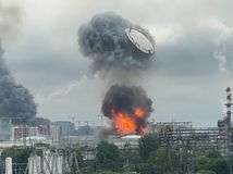 zásobník ropy, dekel ukrajinský útok, Moskva
