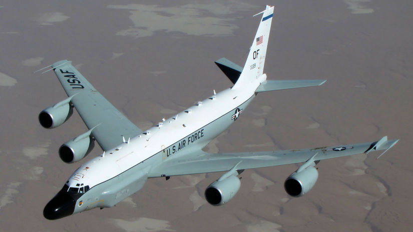 Americké prieskumné lietadlo RC-135V/W Rivet Joint