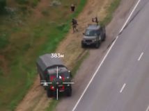 ukrajinské drony, logistika, ruské nákladiaky
