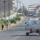 Vozidlo UNIFIL v Libanone