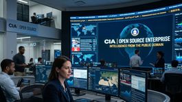 CIA OSINT - obrázok vytvorený AI