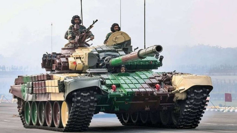 Tank T-72 Indickej armády