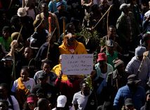 JAR, juhoafrická republika protesty