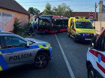 Vajnory, nehoda, polícia